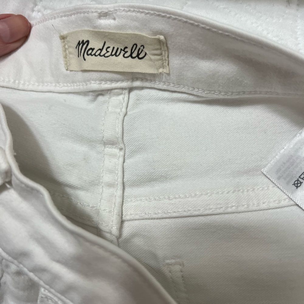 Madewell 9" High-Rise Skinny Jeans 29
Pure White ankle - Picture 8 of 12